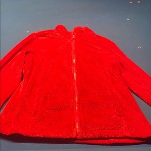 Girls pink fleece jacket